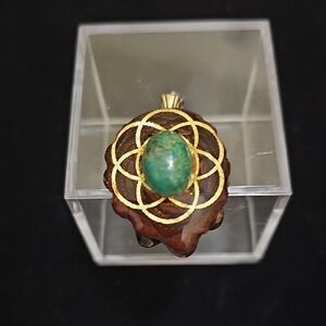 Chrysocolla Pendent